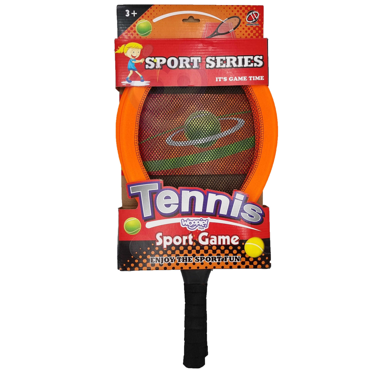 WOOPIE 4 dalių teniso ir badmintono rinkinys vaikams