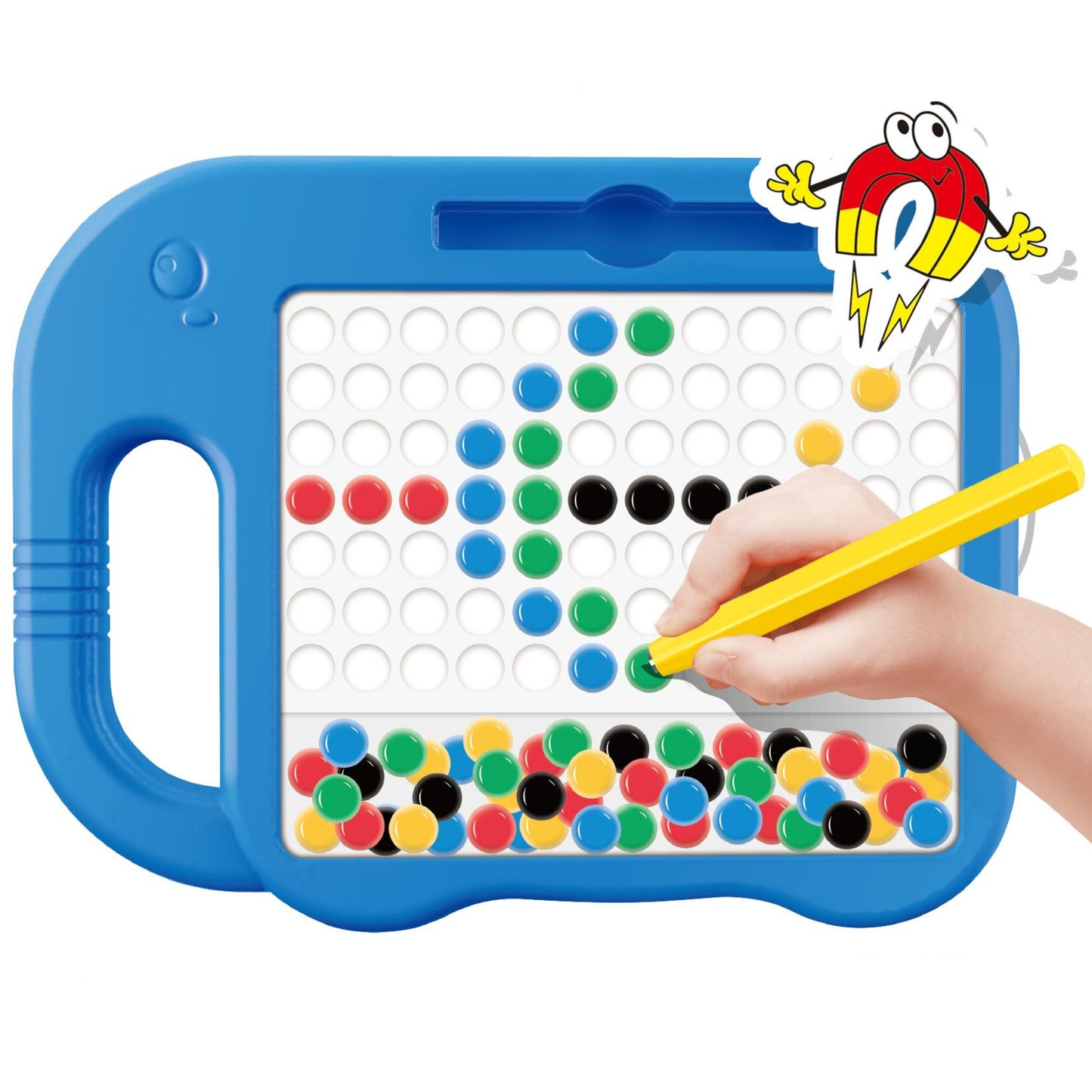 WOOPIE Montessori magnetinė lenta vaikams MagPad Dramblys – vaizdas 2