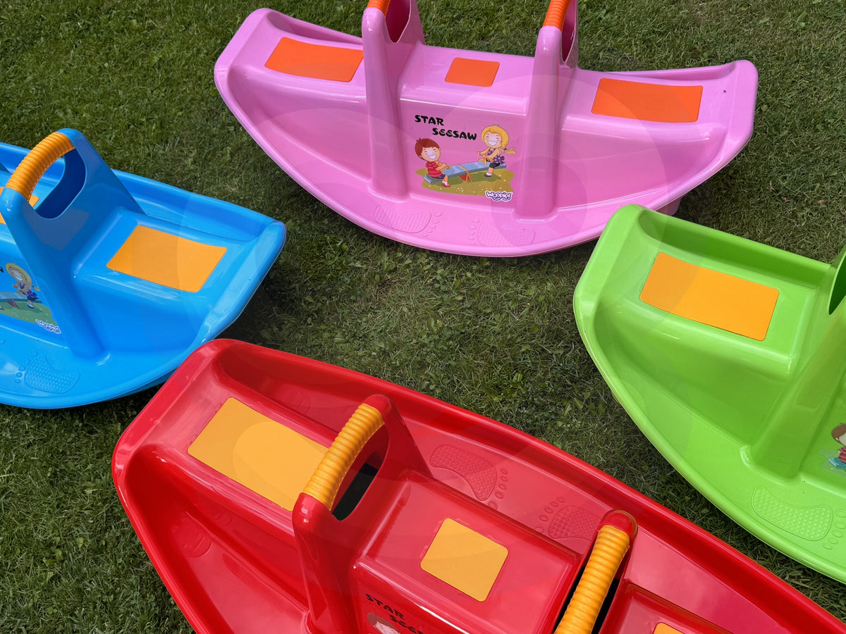 WOOPIE STAR Žalias Balansinis Sūpuoklis Keliems Vaikams