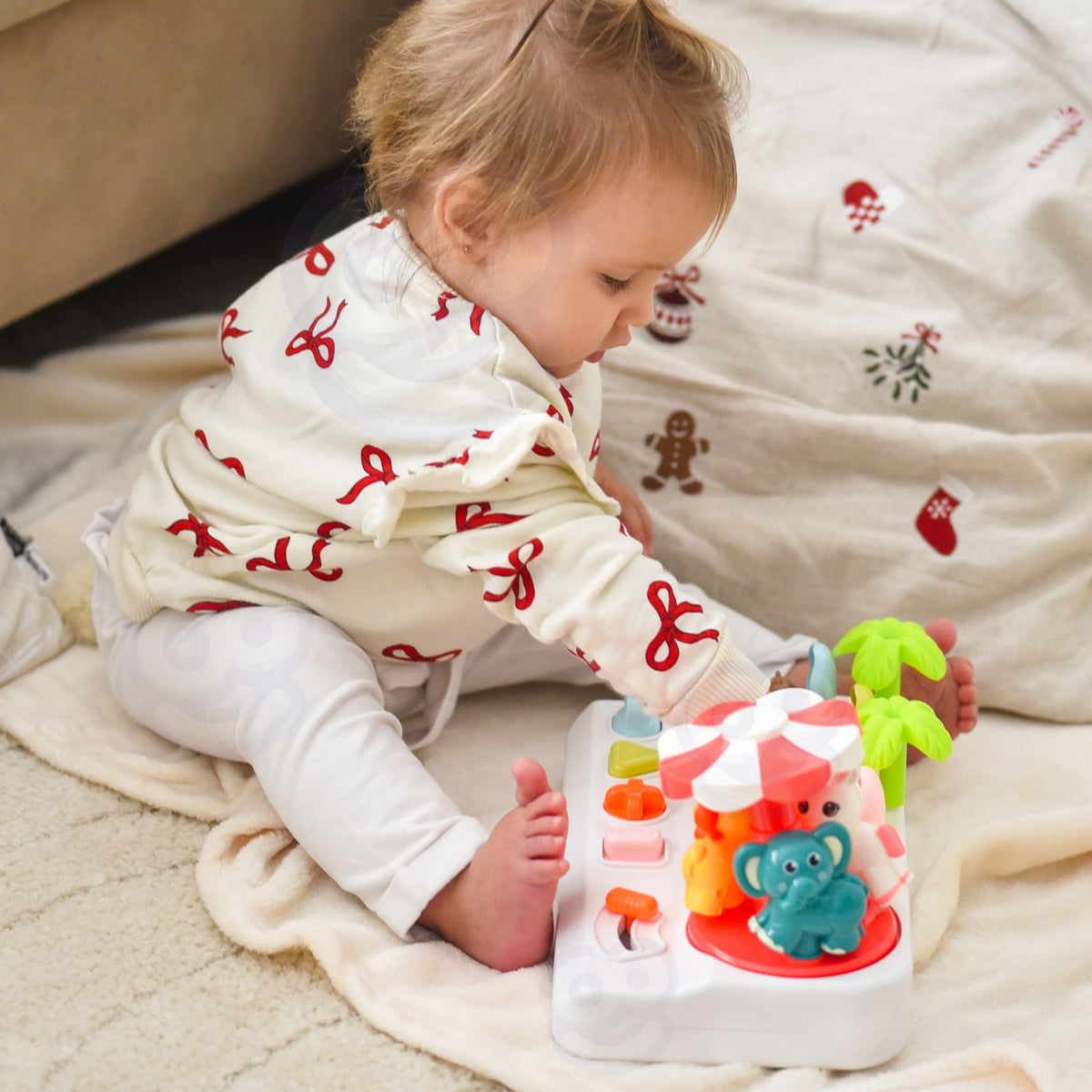 WOOPIE BABY Interaktyvi Karuselė su Gyvūnėliais