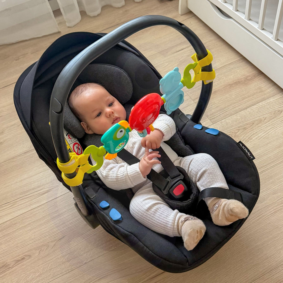 WOOPIE BABY Sensorinis Pakabukas Lovytei ir Vežimėliui 6m+