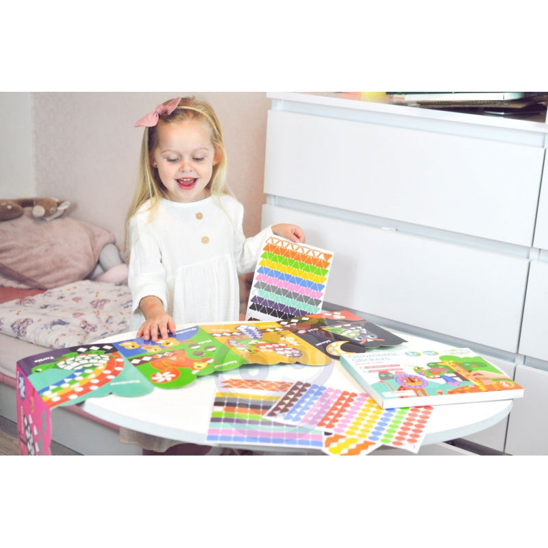 WOOPIE ART&FUN lipdukų rinkinys, 504 vnt.