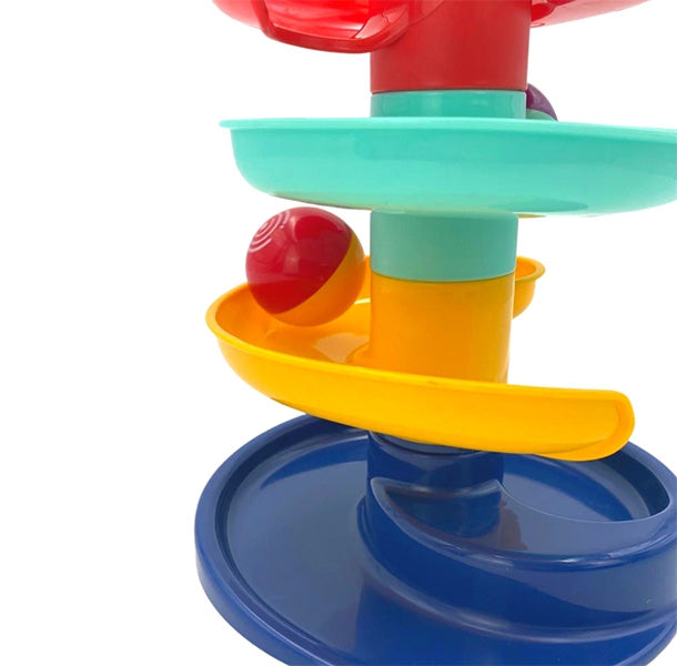 WOOPIE BABY Spiralinis kamuoliukų takelis (Kulodromas) su 2 kamuoliukais – vaizdas 8