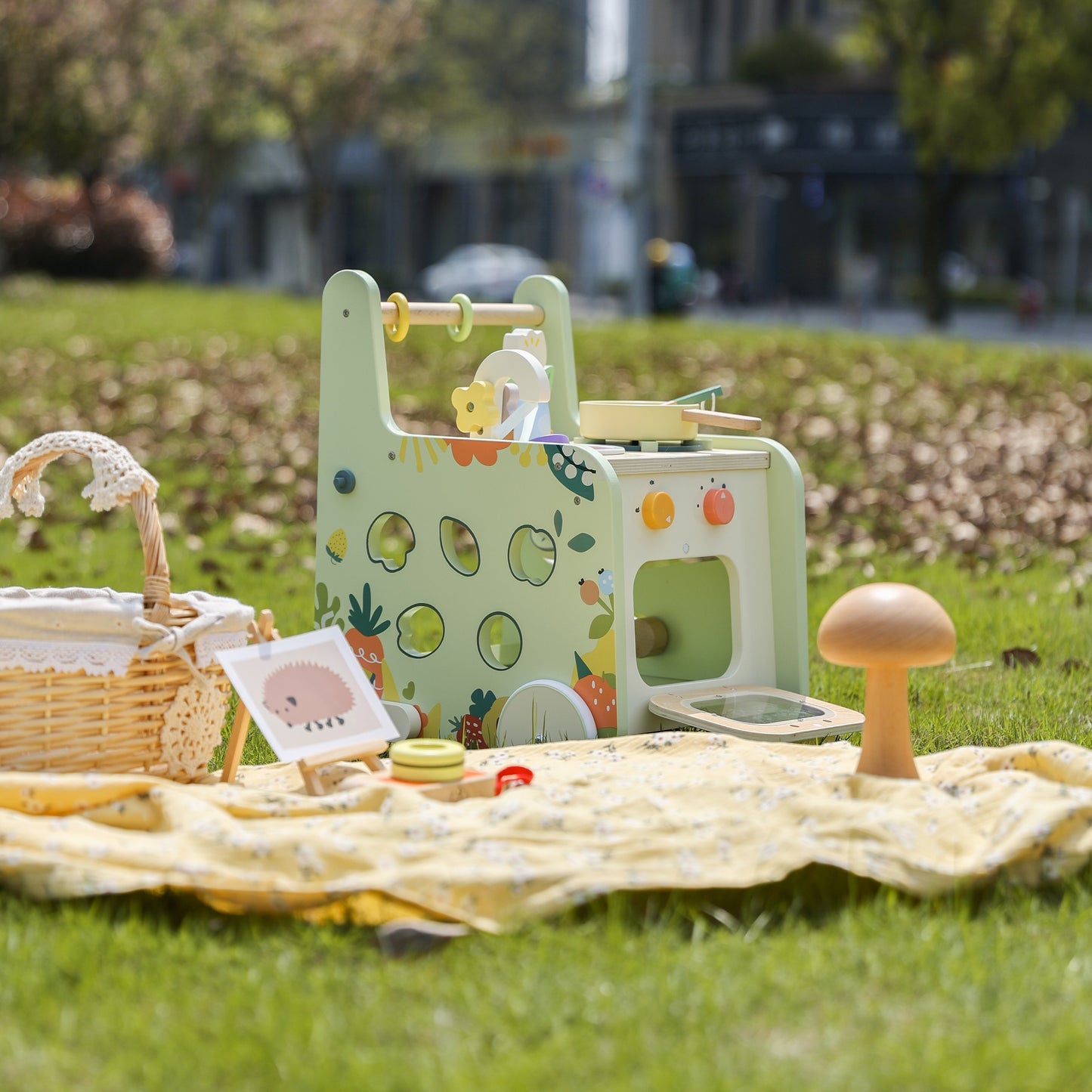 Classic World medinė virtuvė – vaizdas 3