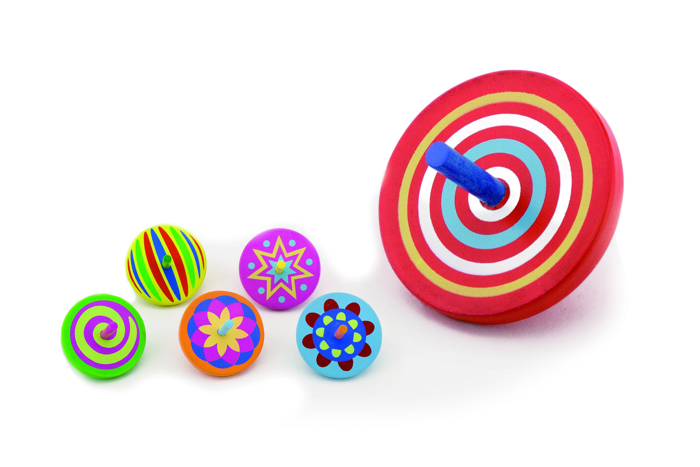 VIGA Spalvotas medinis vilkelis, 1 vnt – vaizdas 8