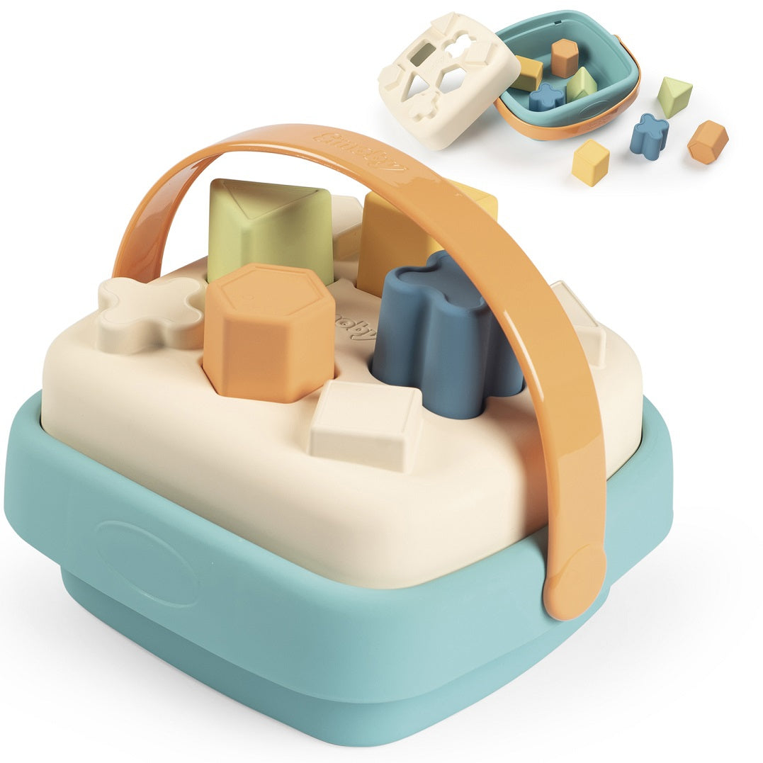 SMOBY Little Green formelių rūšiuoklis krepšyje, iš bioplastiko – vaizdas 3