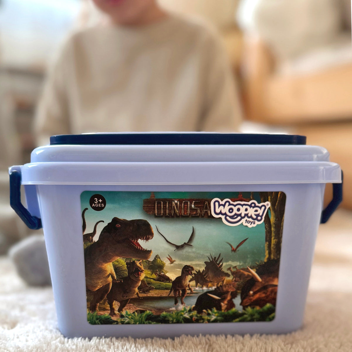 WOOPIE Dinozaurų Figūrėlių Rinkinys 40 vnt. Vaikams