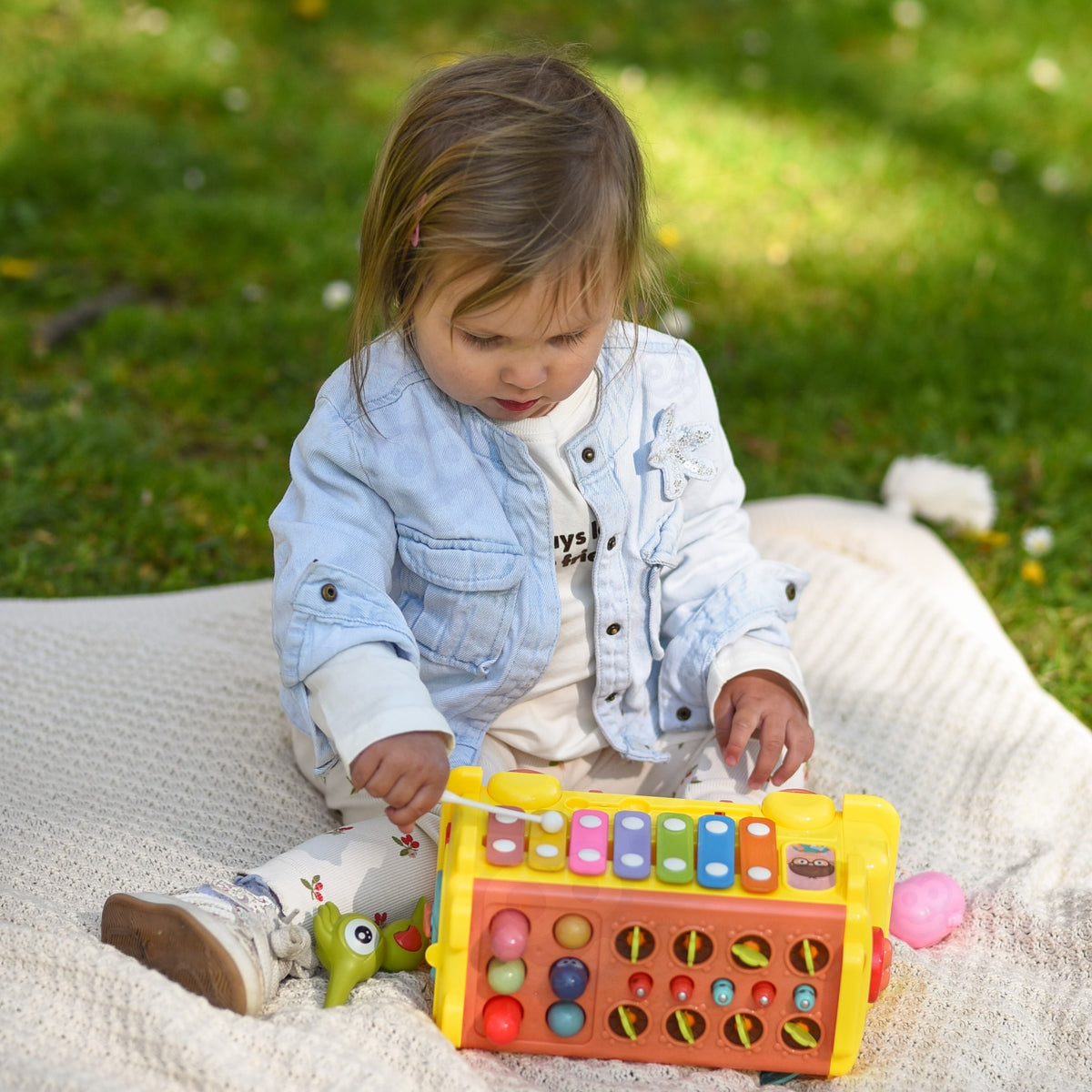 WOOPIE BABY Interaktyvus Montessori autobusiukas 6 in 1