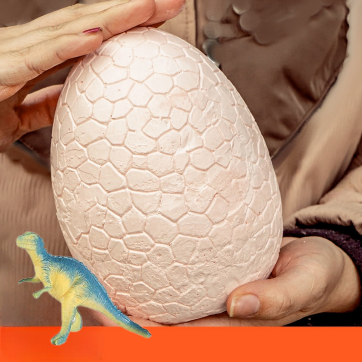 WOOPIE Dinozaurų Kiaušinio Iškasenų Rinkinys - 12 Dinozaurų