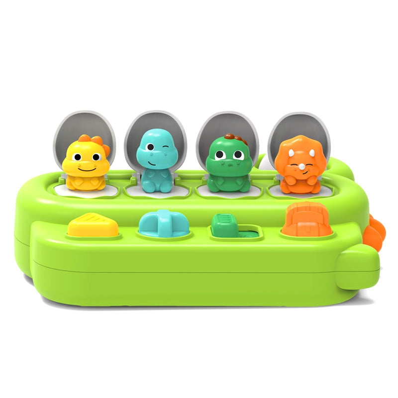 WOOPIE BABY edukacinis žaislas POP-UP „Iššokantys Dinozaurai“ – vaizdas 2