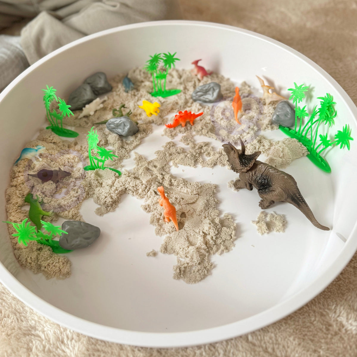 WOOPIE Dinozaurų Figūrėlių Rinkinys 40 vnt. Vaikams
