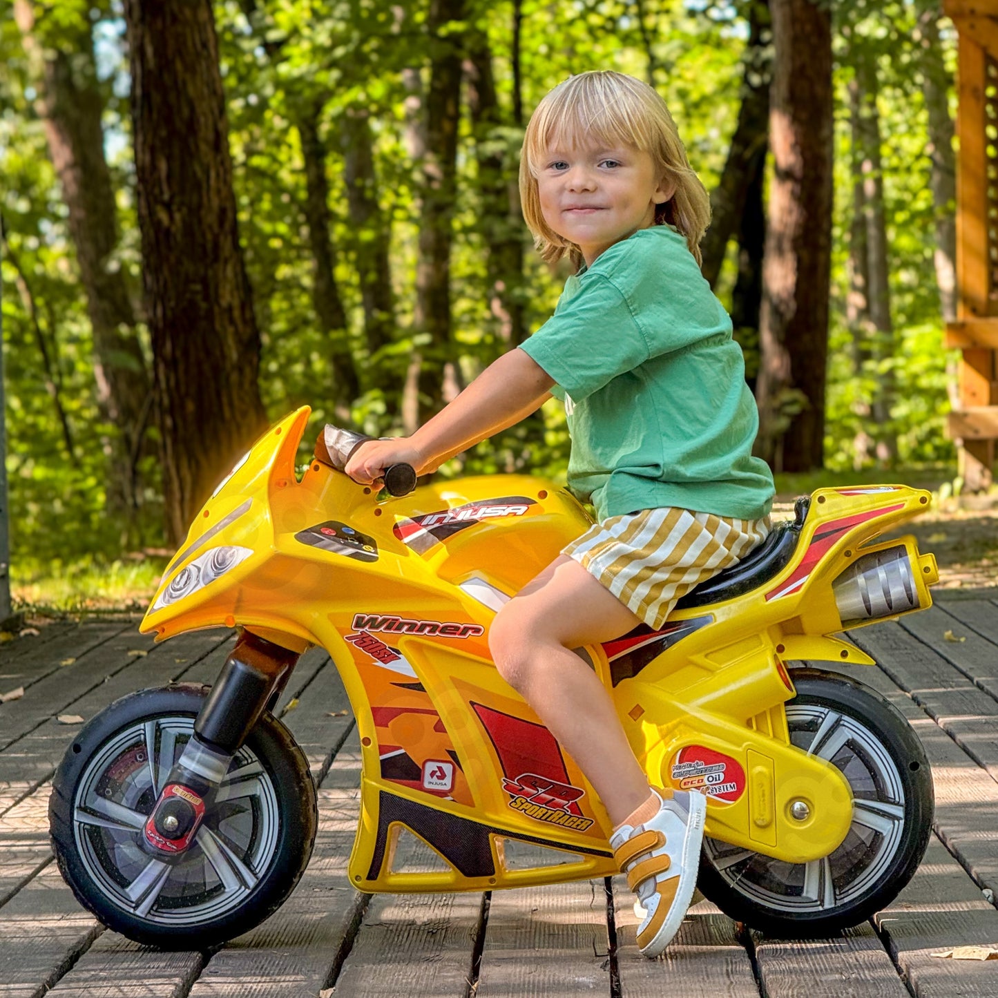 INJUSA Balansinis stumiamasis motociklas Winner 750 sx (nuo 3 metų) – vaizdas 3