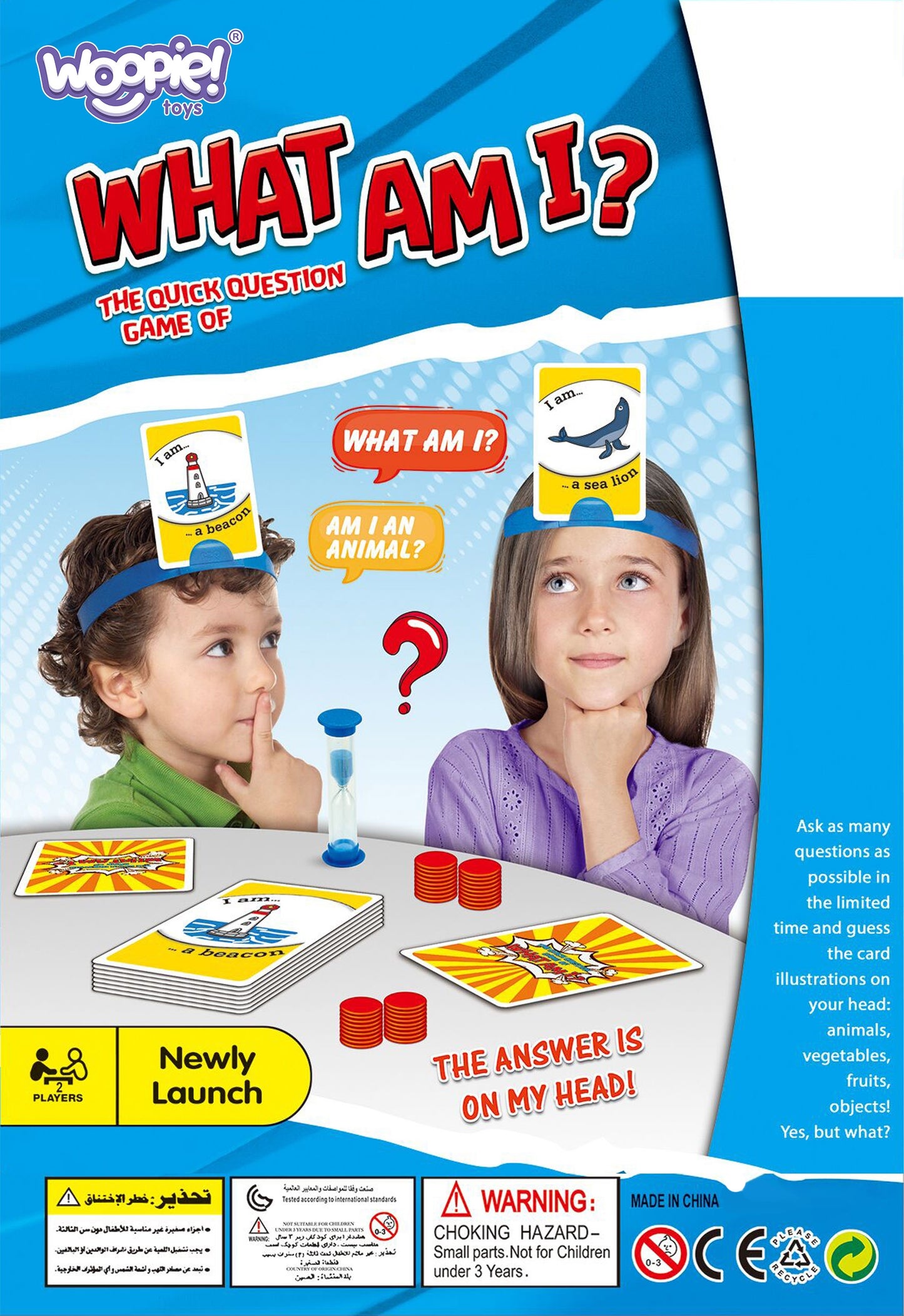 WOOPIE Stalo žaidimas „Atspėk, kas aš esu?“ Žodžių žaidimas, žaidimo eiga – vaizdas 6