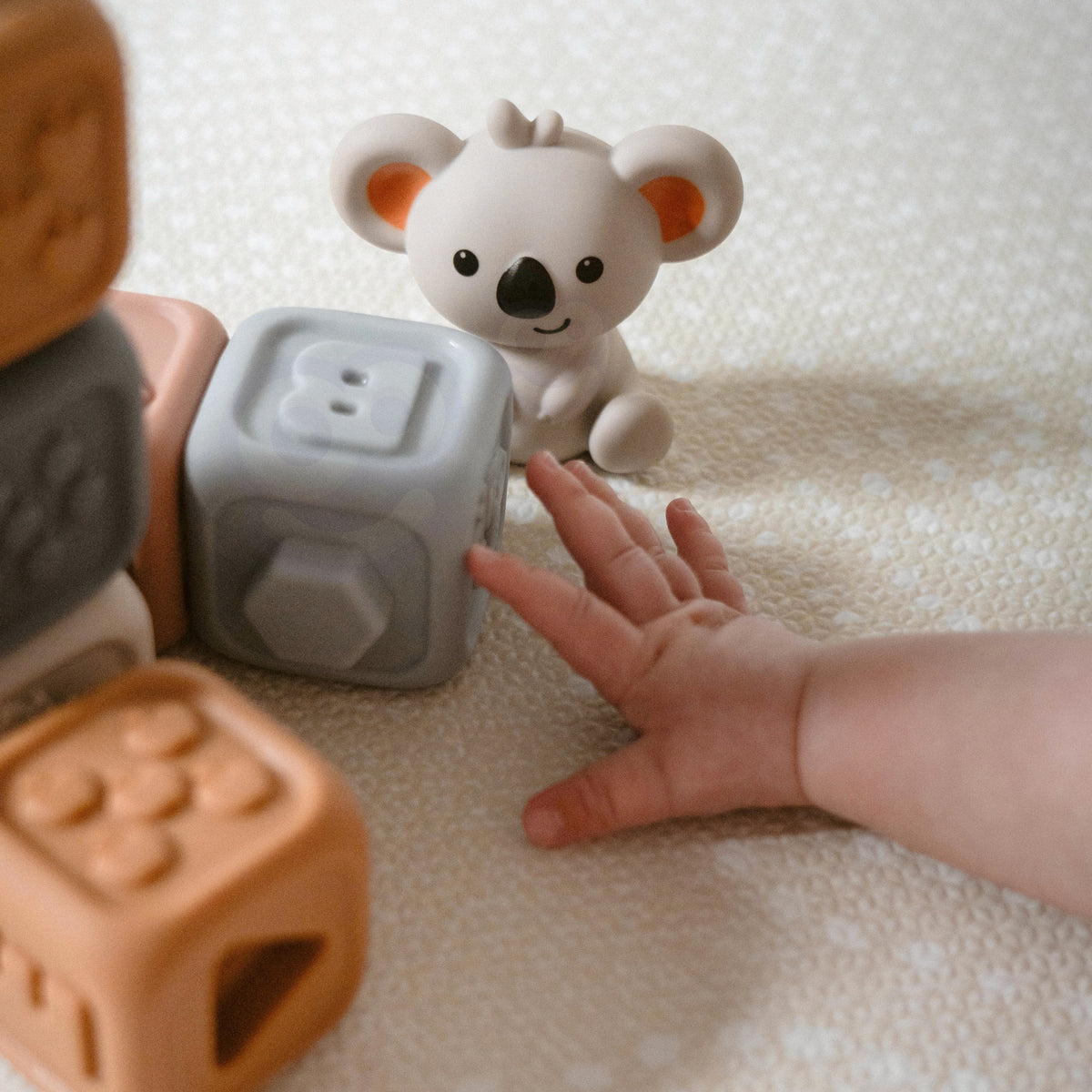 WOOPIE BABY Sensoriniai kaladėlės su skaičiais 2in1