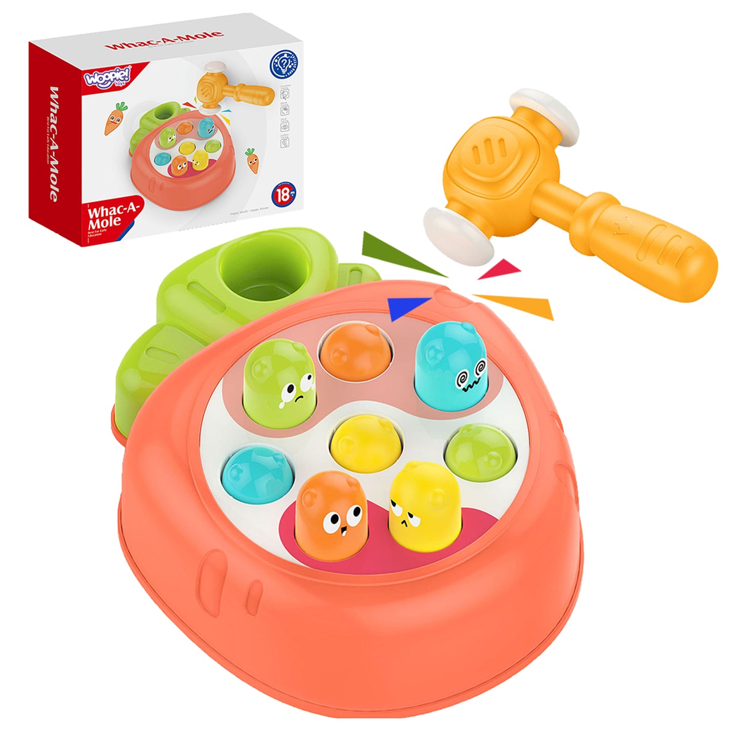 WOOPIE BABY Kalimo vikrumo žaidimas „Plak kaukę“ – pagrindinis vaizdas