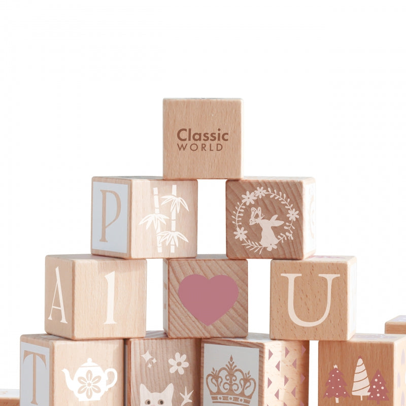 CLASSIC WORLD Medinės kaladėlės – vaizdas 4