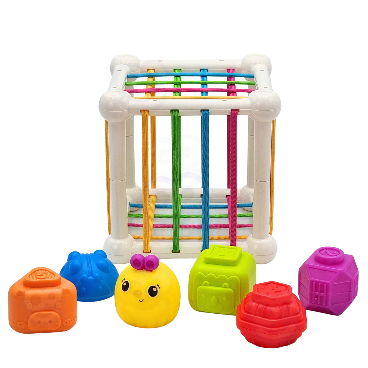 WOOPIE BABY Lankstus Sensorinis Kubas Rūšiuoklė su Barškučiu, 7 d.