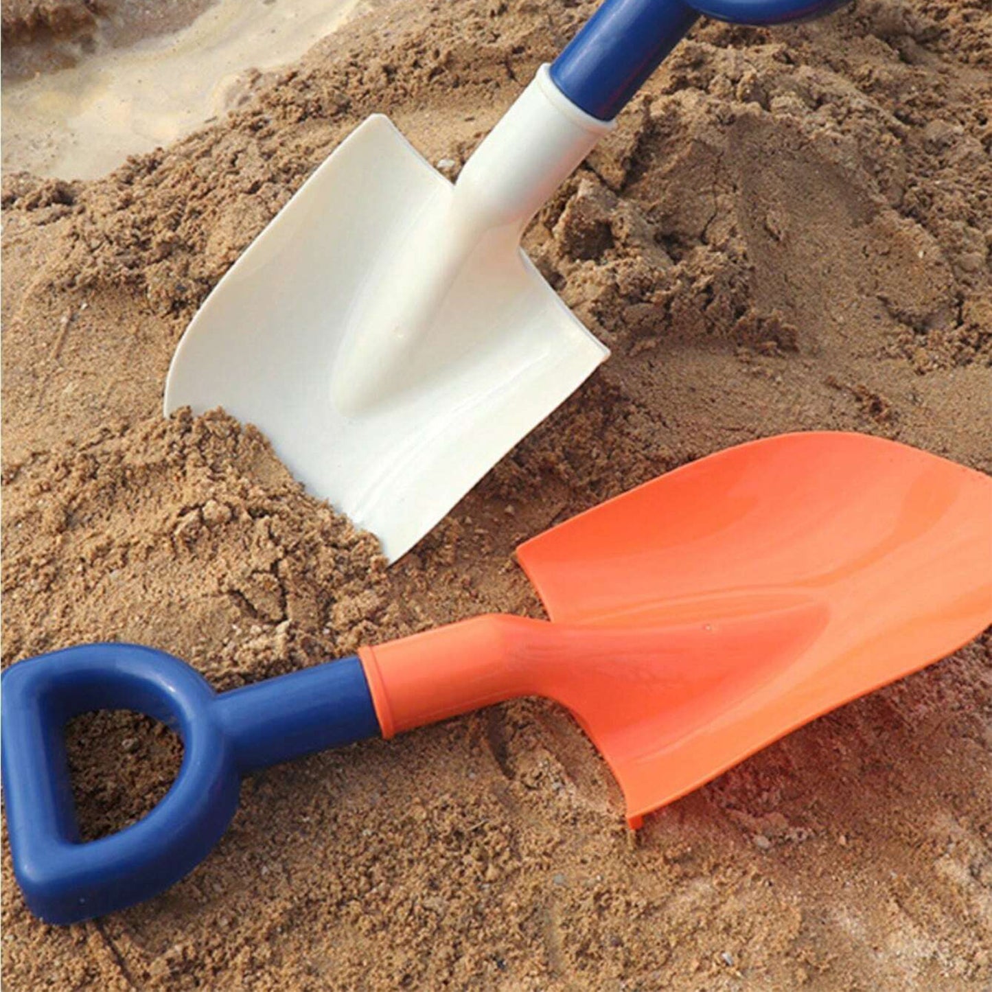 WOOPIE Smėlio kastuvas oranžinis 33 cm smėlio dėžei ir paplūdimiui