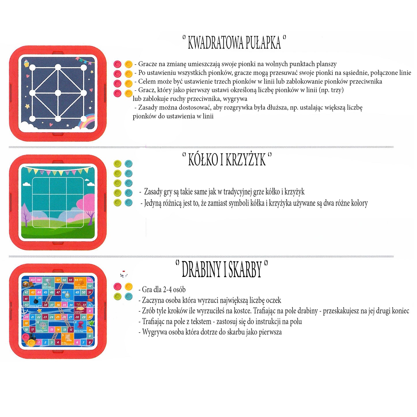 WOOPIE Loginių stalo žaidimų rinkinys 10-in-1 – vaizdas 7