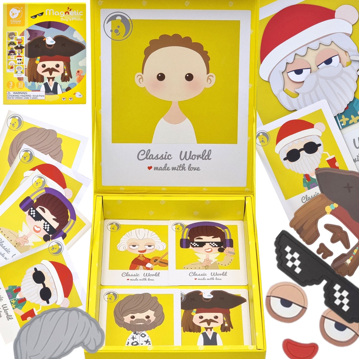 CLASSIC WORLD Magnetinis galvosūkis – pagrindinis vaizdas