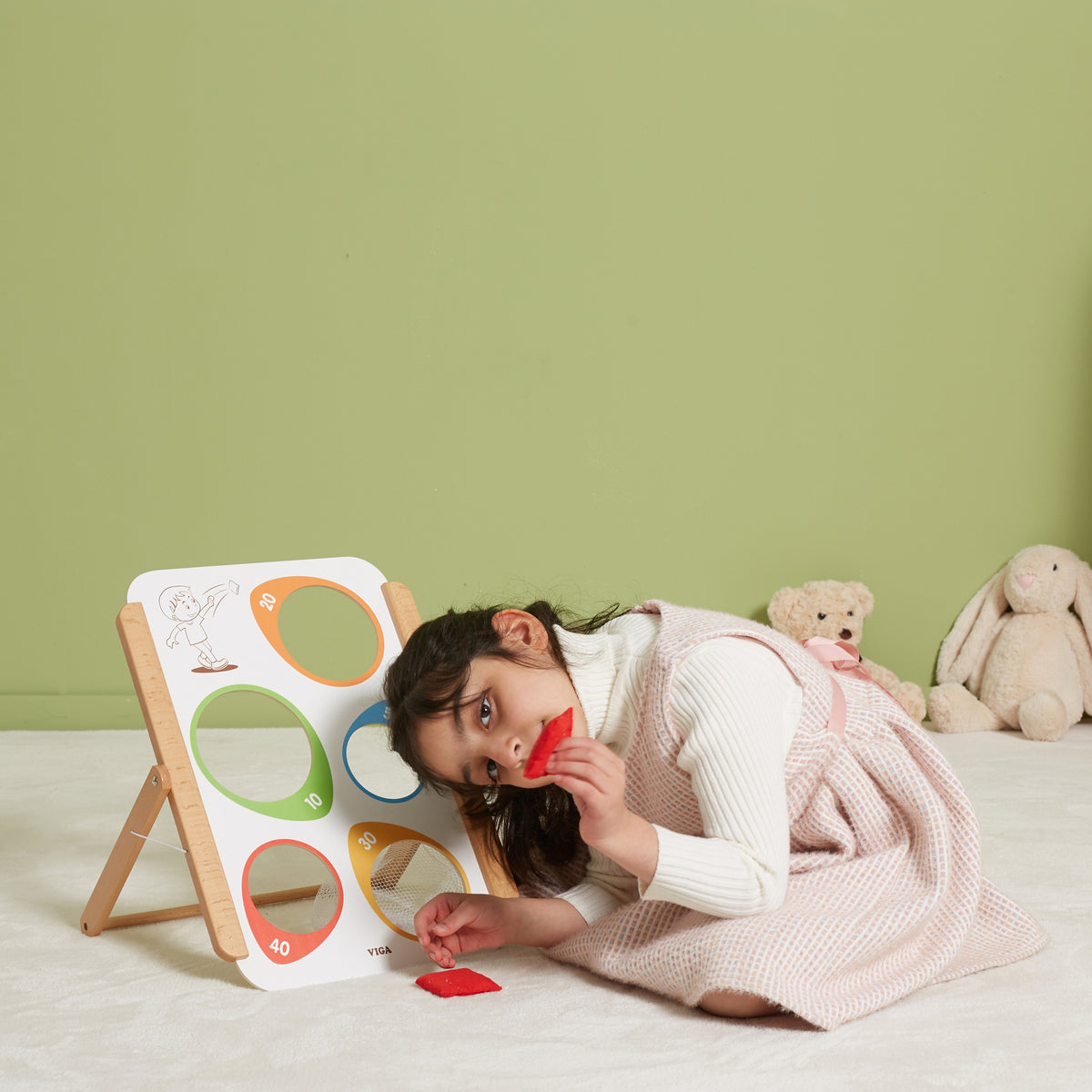 VIGA Medinis Metimo Žaidimas su Maišeliais, FSC Sertifikuotas