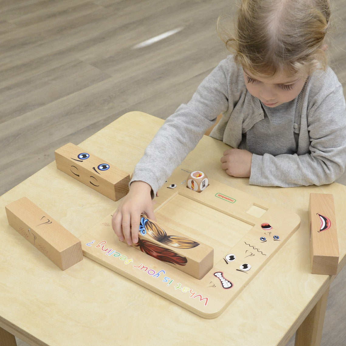 MASTERKIDZ Medinis Montessori Emocijų Mokymosi Žaidimas – vaizdas 4