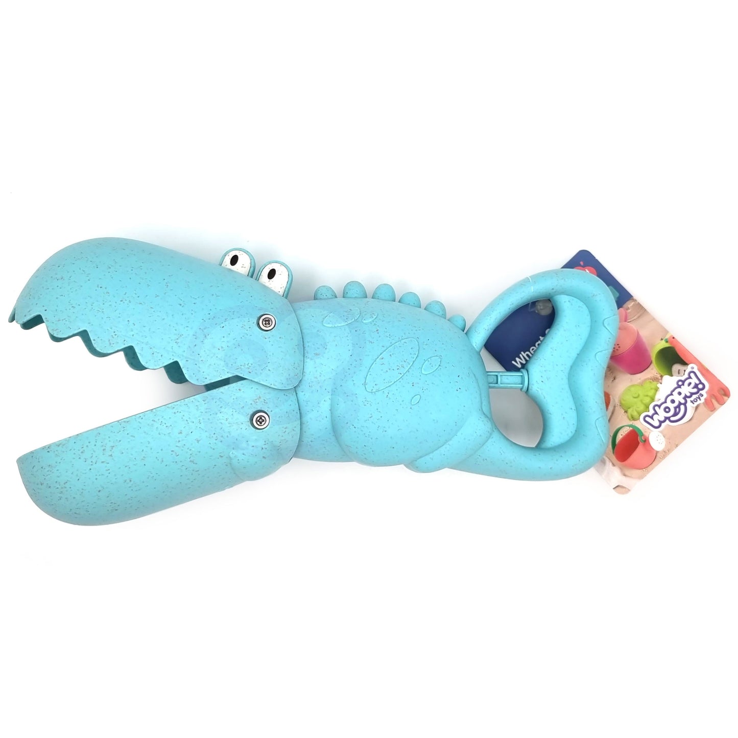 WOOPIE GREEN Biologiškai skaidomas krokodilo formos kastuvas smėliui ir vandeniui, mėlynas