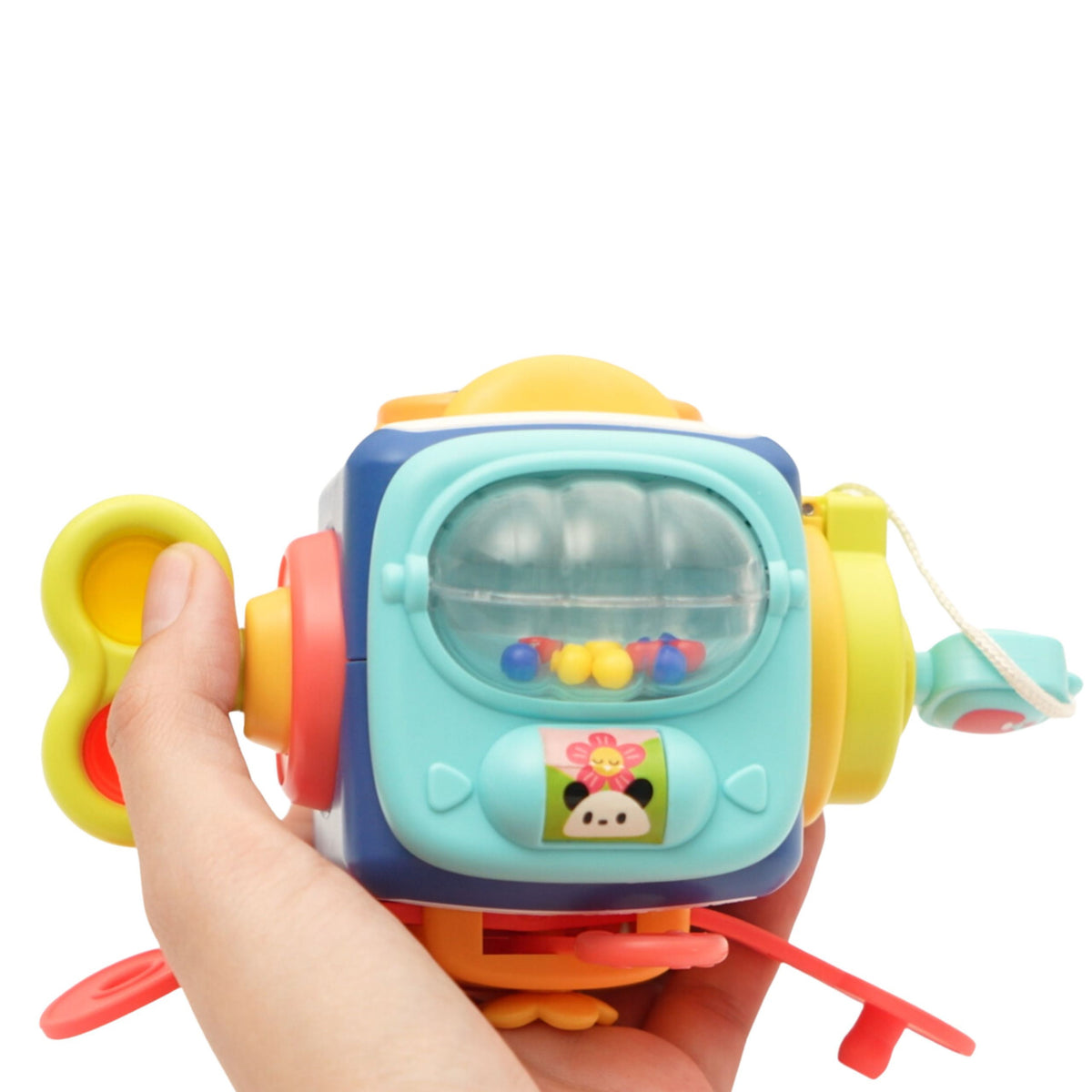 WOOPIE Pingviuko Montessori Sensorinis Kubas 6in1