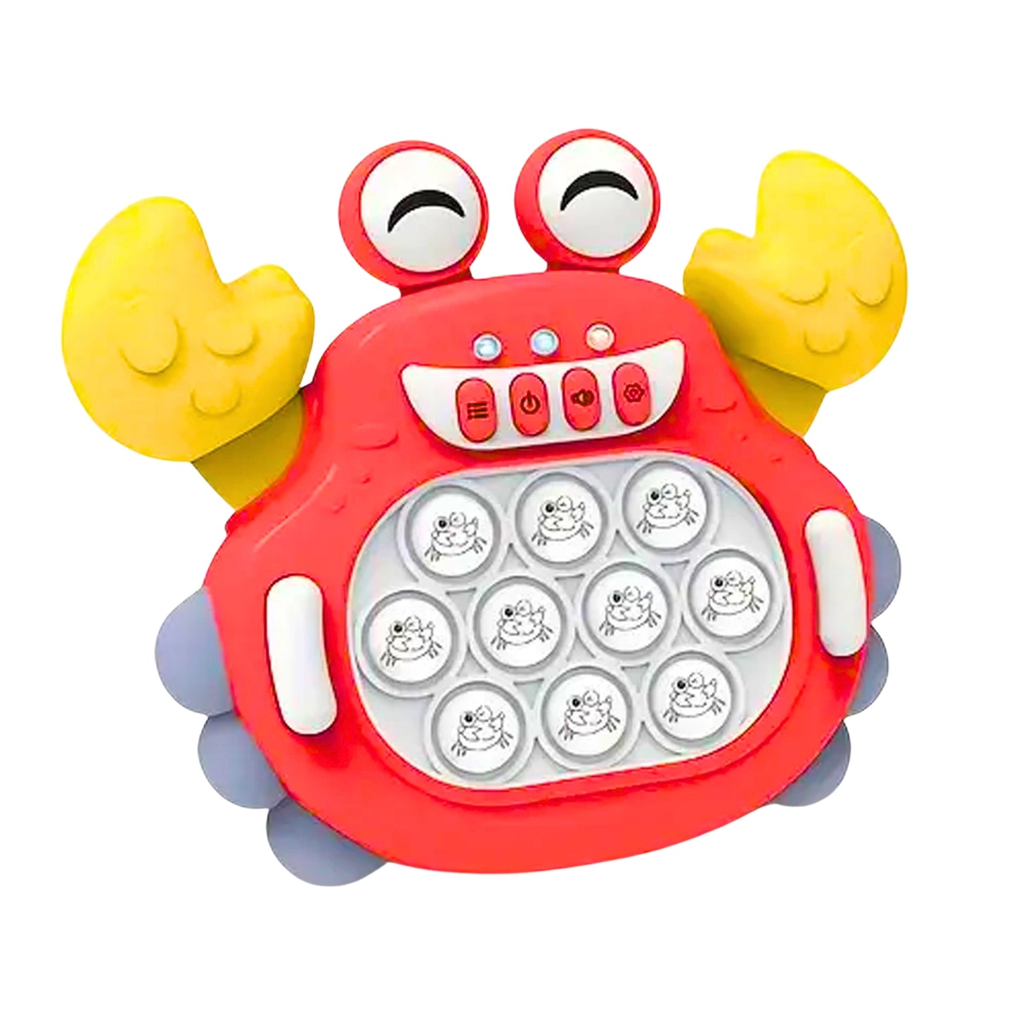 WOOPIE Elektroninis POP IT Antistresinis Įgūdžių Žaidimas „Raudonas Krabas“ – vaizdas 4