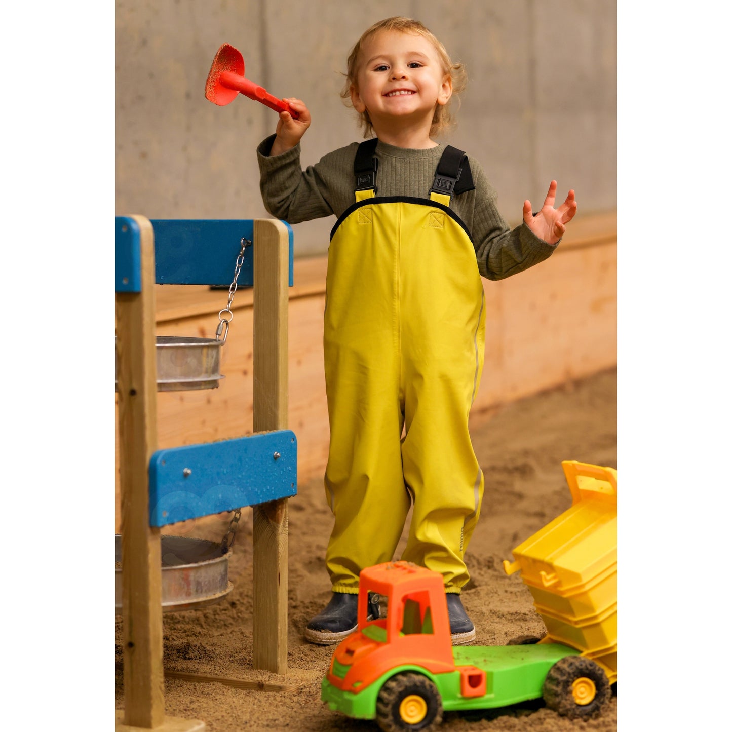 CLASSIC WORLD EDU Dvigubas medinis sietas žaidimams smėlyje – vaizdas 3