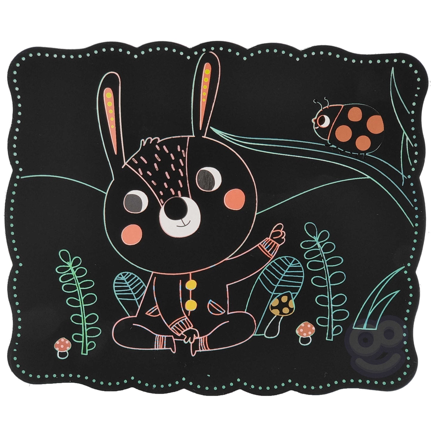 WOOPIE ART&FUN Kūrybinis rinkinys vaikams: Nutrinami paveikslėliai (7 el.)