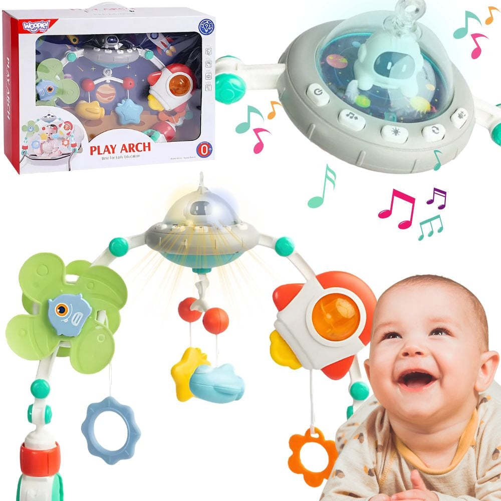 WOOPIE BABY Interaktyvus lankas/baras lovytei su lopšinėmis – vaizdas 2