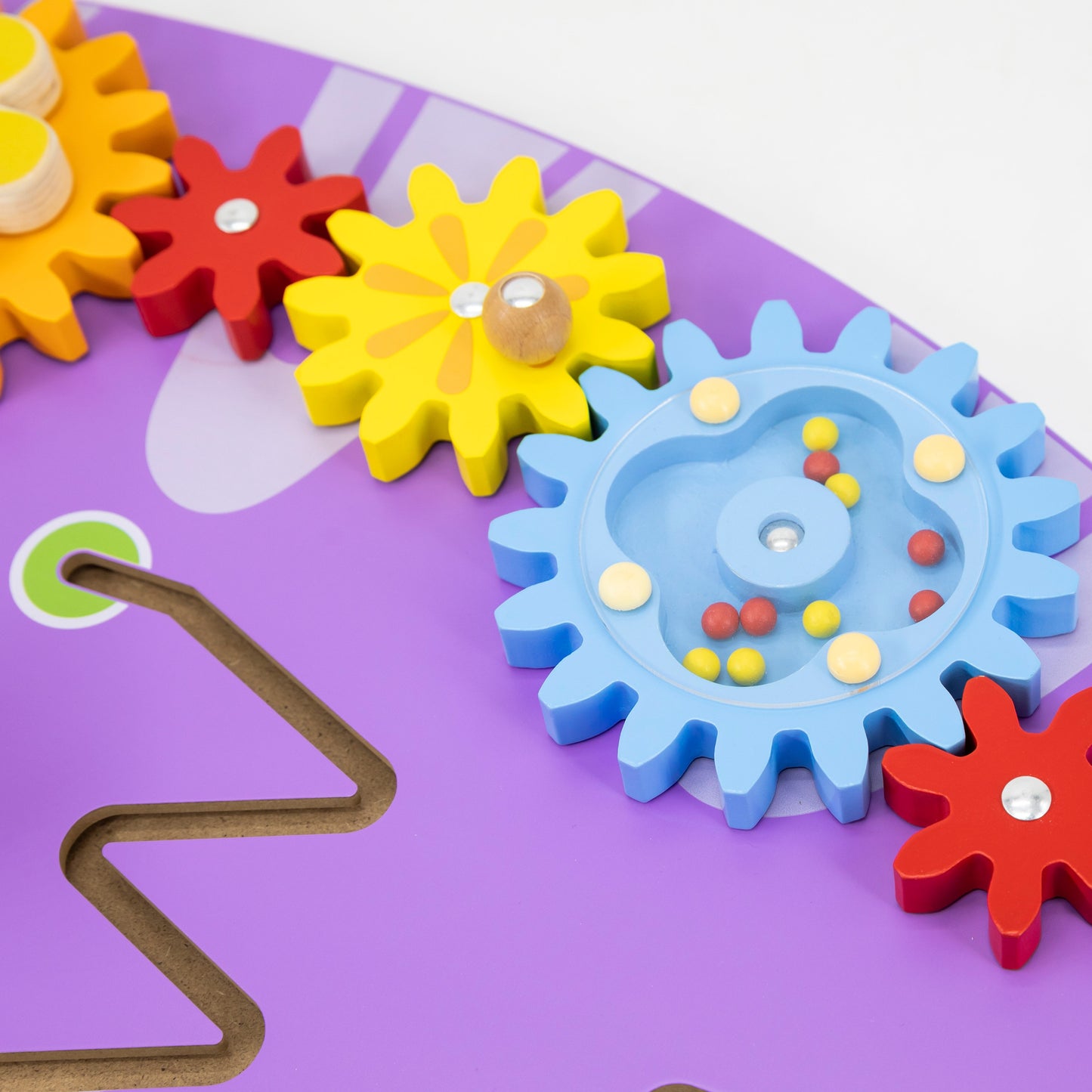 VIGA Medinė Jutimų Lenta Triceratopsas – Montessori Žaislas Vaikams