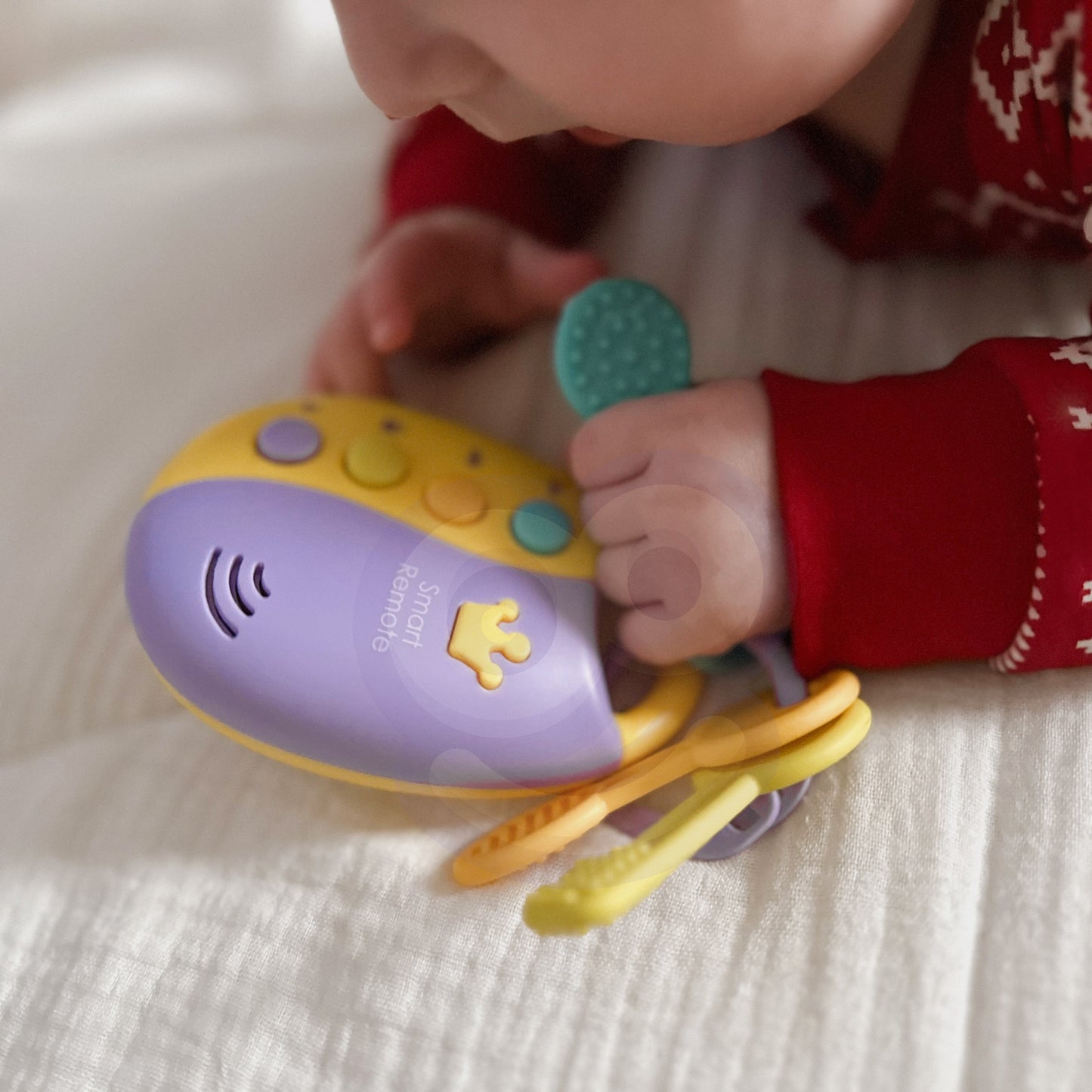 WOOPIE BABY Interaktyvūs Automobiliniai Raktai su Pulteliu 2-in-1 Kąstukas