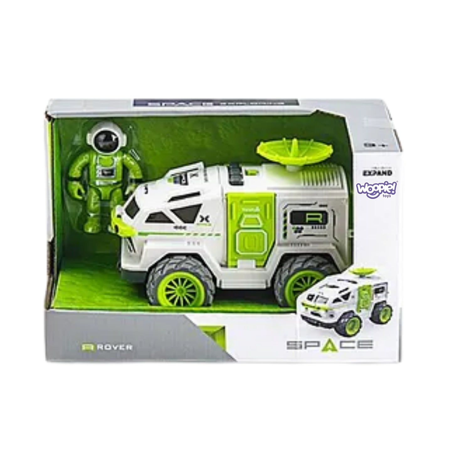 WOOPIE Didelis interaktyvus kosminis roveris Space Set su vaikais – vaizdas 5
