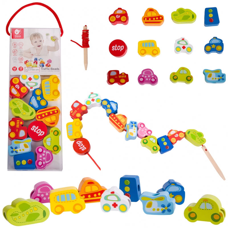 CLASSIC WORLD medinės kaladėlės 3 vnt – pagrindinis vaizdas