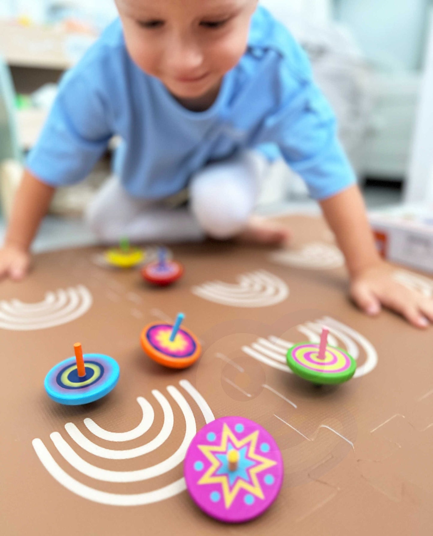 VIGA Spalvotas medinis vilkelis, 1 vnt – vaizdas 5