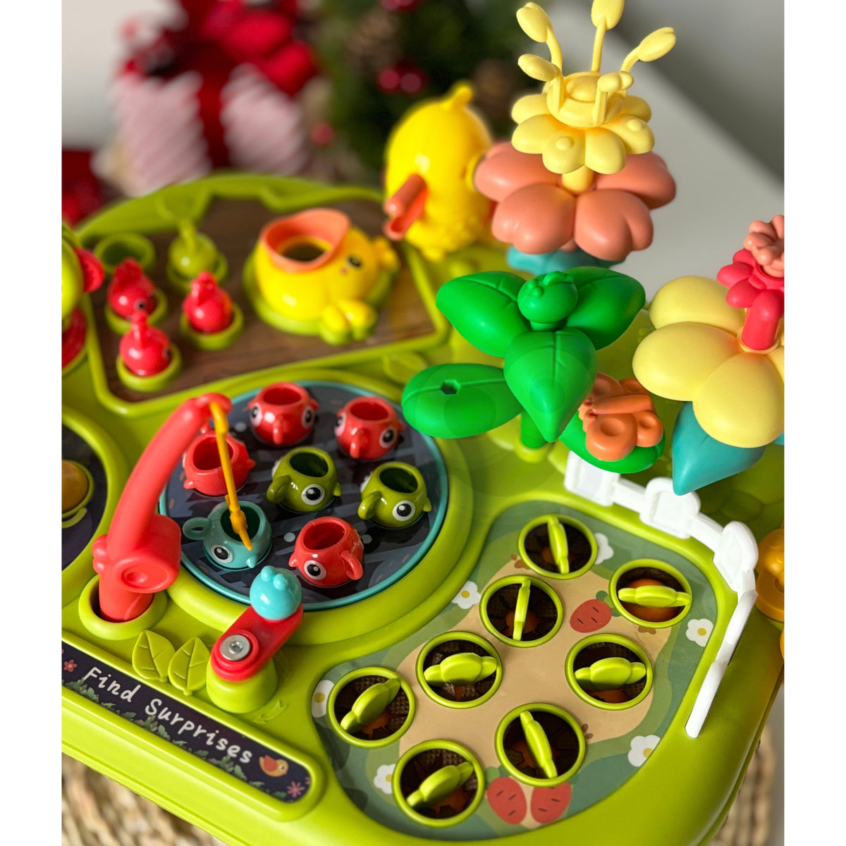 WOOPIE BABY Interaktyvus 8-in-1 Montessori lavinamasis stalas