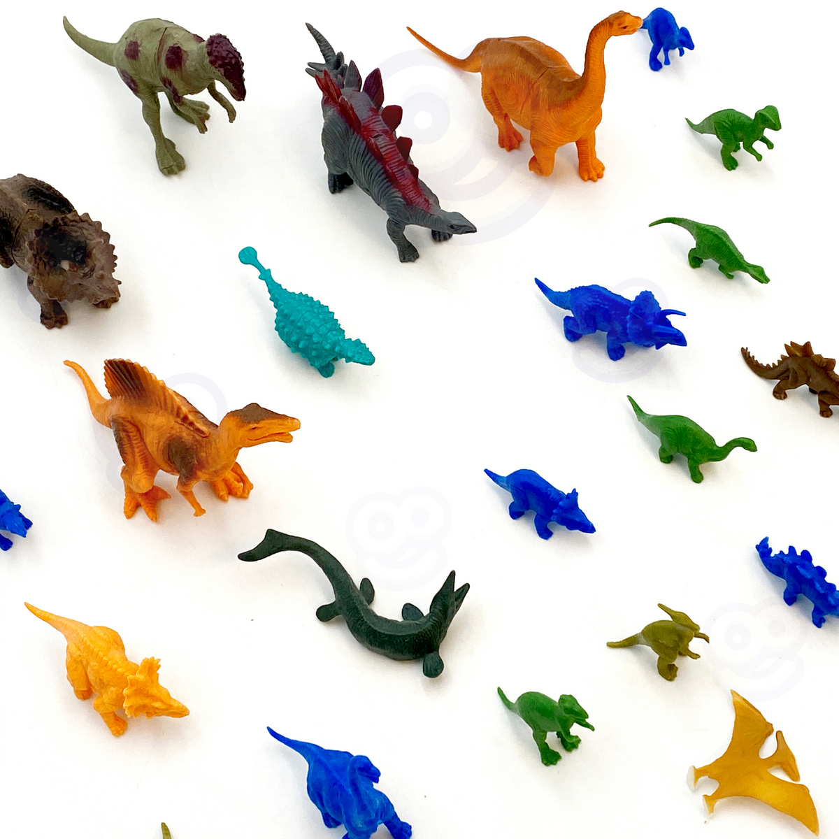 WOOPIE Dinozaurų figūrėlių rinkinys, 34 dalys