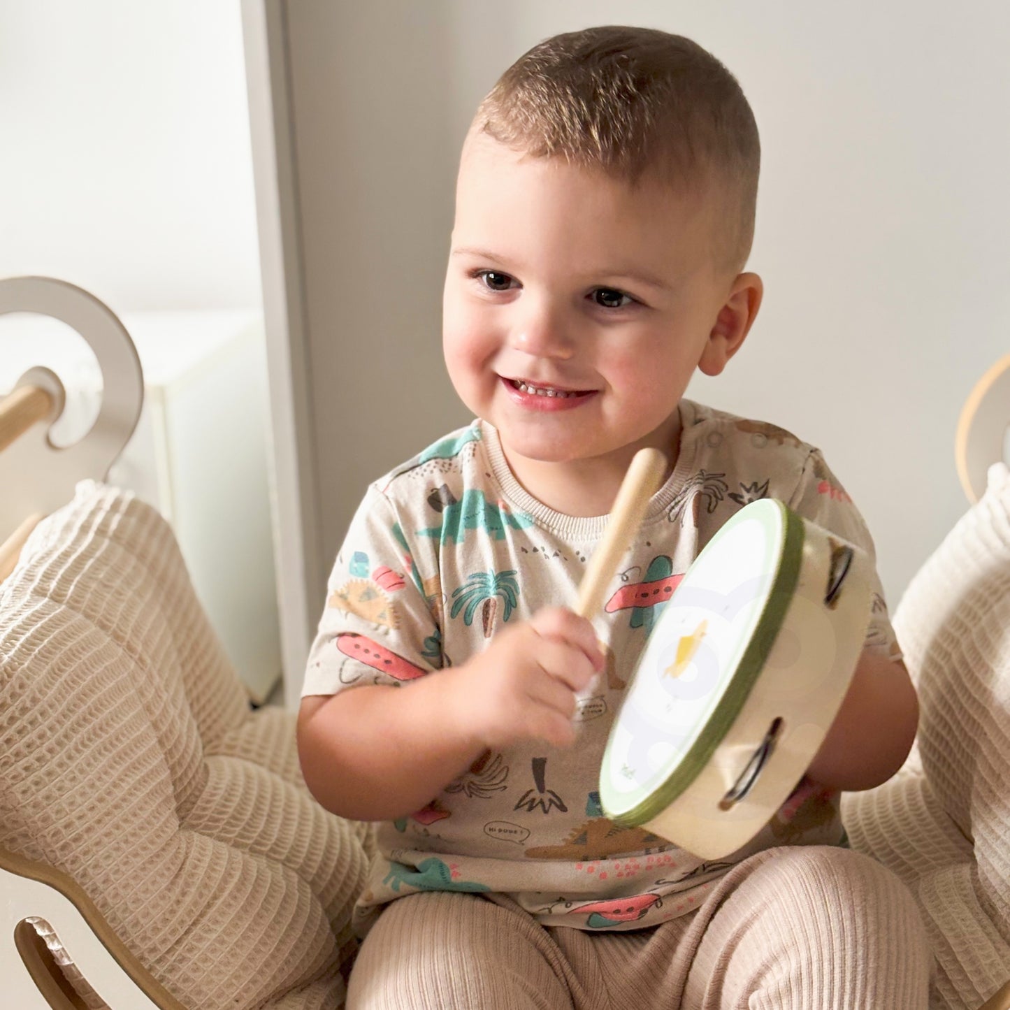 Viga PolarB medinių muzikos instrumentų rinkinys, žalias – vaizdas 2