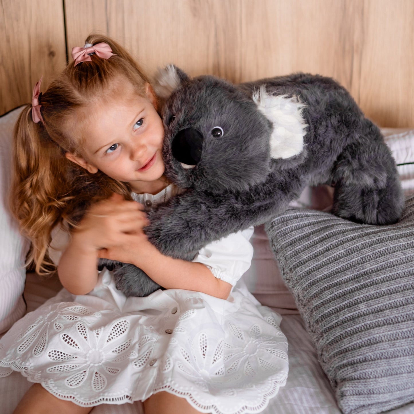 WOOPIE Koala Sensorinis Pliušinis Žaislas su Užpildu 65 cm 1500 g