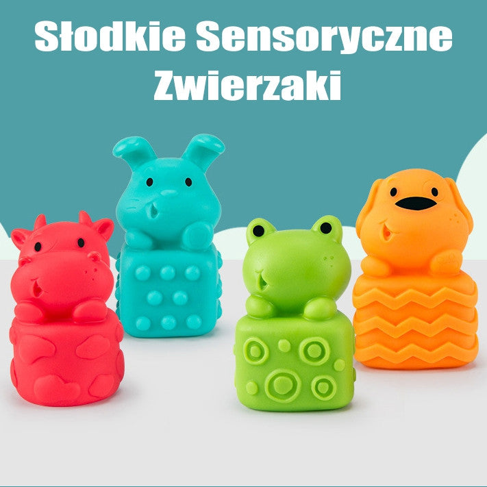 WOOPIE BABY Sensoriniai Kaladėlės Skaičiavimui su Garsu 20 vnt.