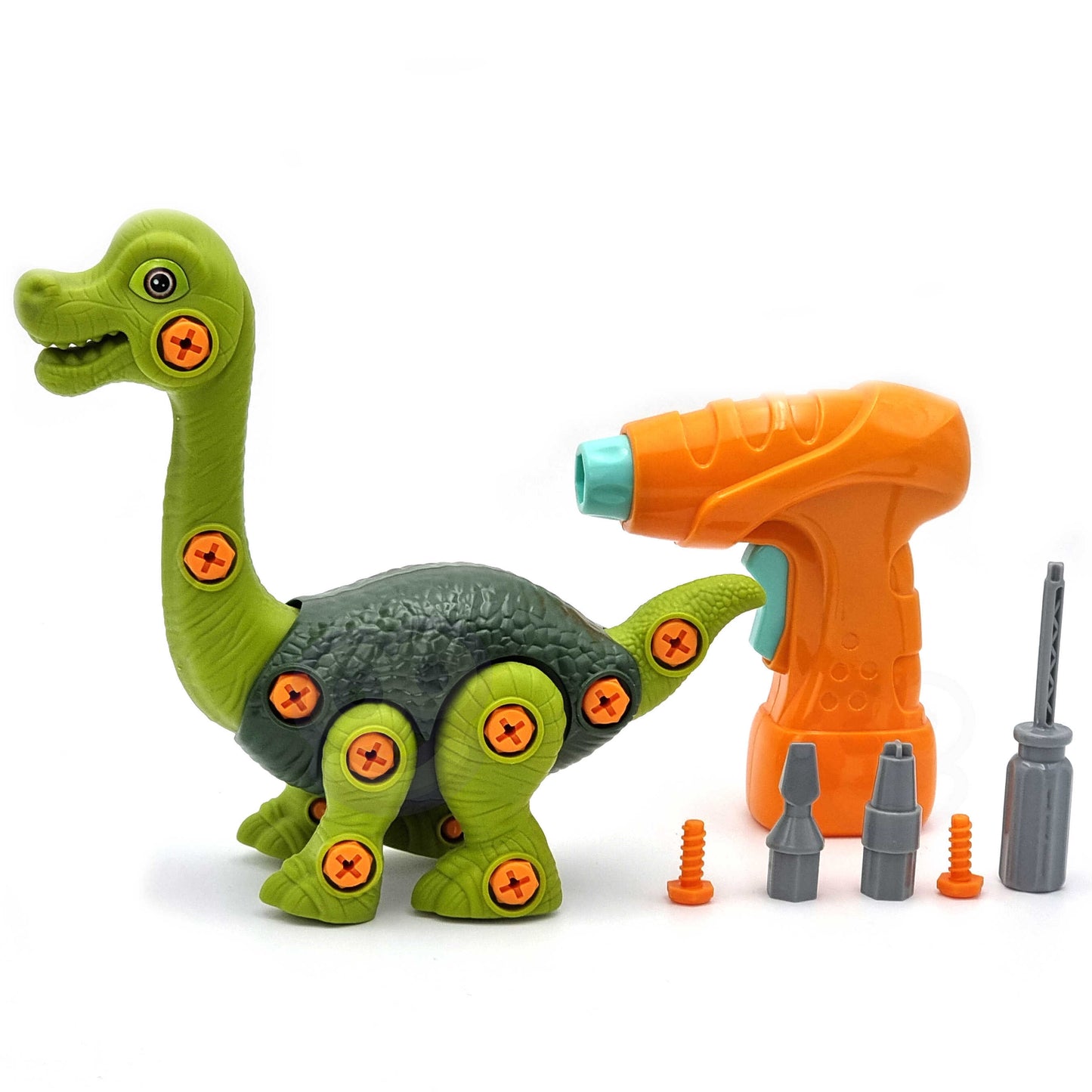 WOOPIE Dinozauras Brachiozauras Surenkamas Konstruktorius su Gręžtuvu 31 vnt.