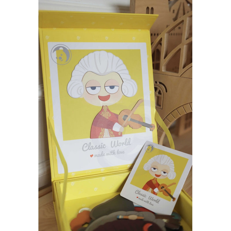 CLASSIC WORLD Magnetinis galvosūkis Fashion Photos Boys 32 vnt – vaizdas 3