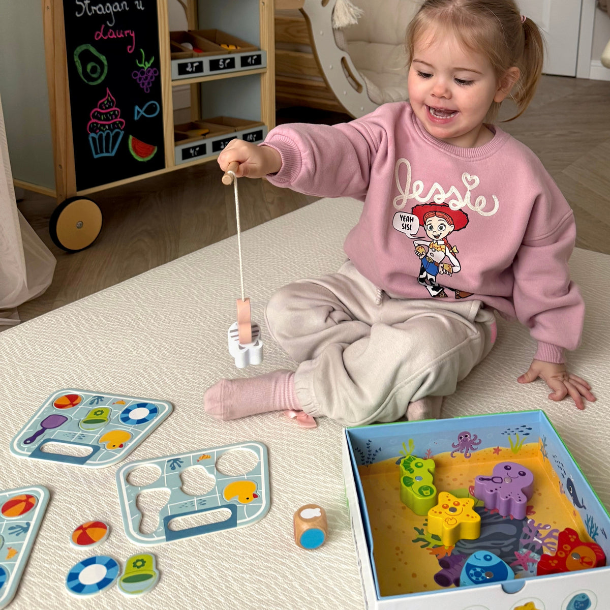 TOOKY TOY Žvejybos žaidimas – magnetinis vandenyno nuotykis