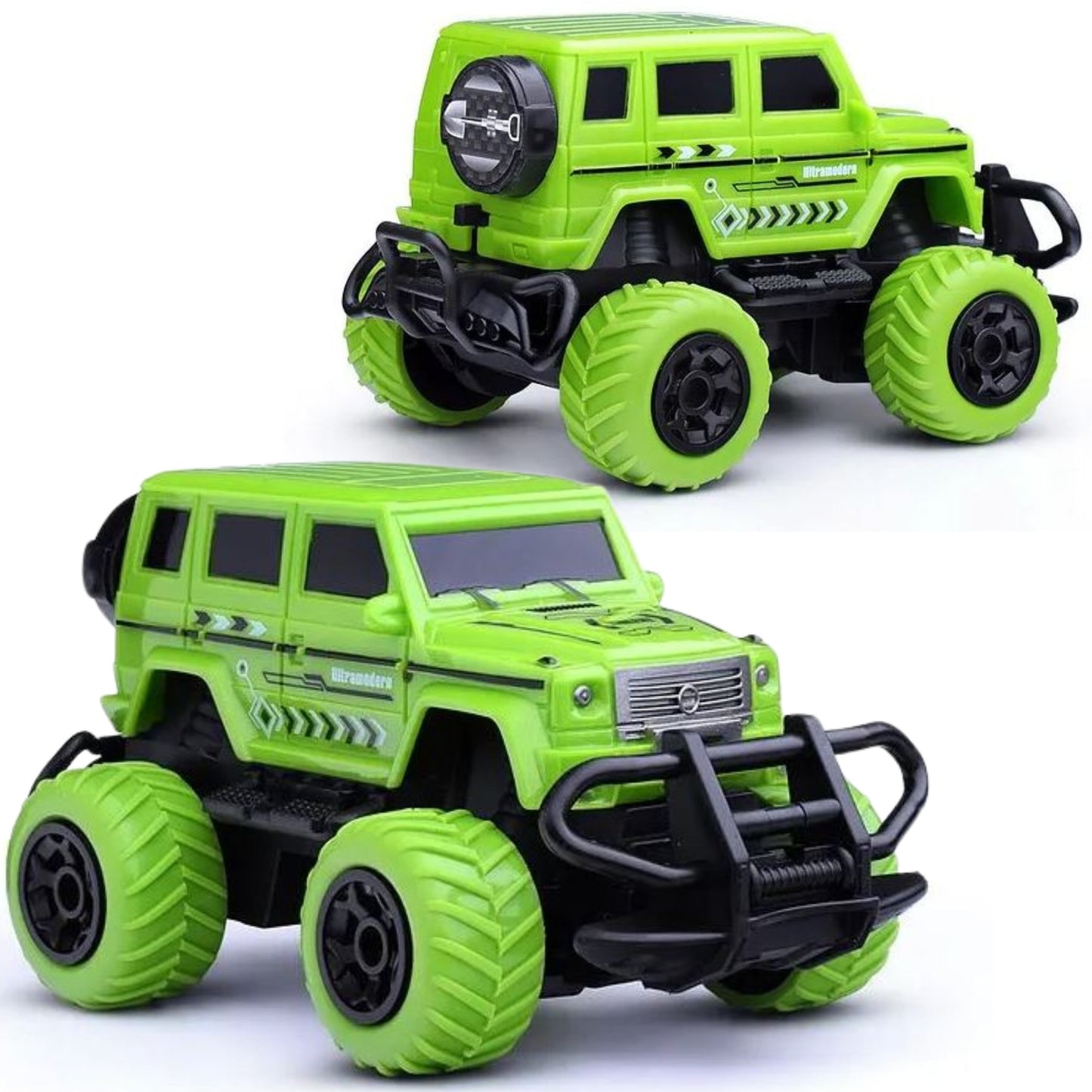 WOOPIE RC Jeep Tereninis Automobilis su LED Valdomas Pulteliu