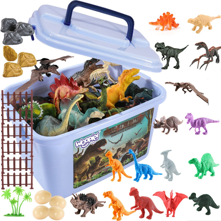 WOOPIE Dinozaurų Figūrėlių Rinkinys 40 vnt. Vaikams