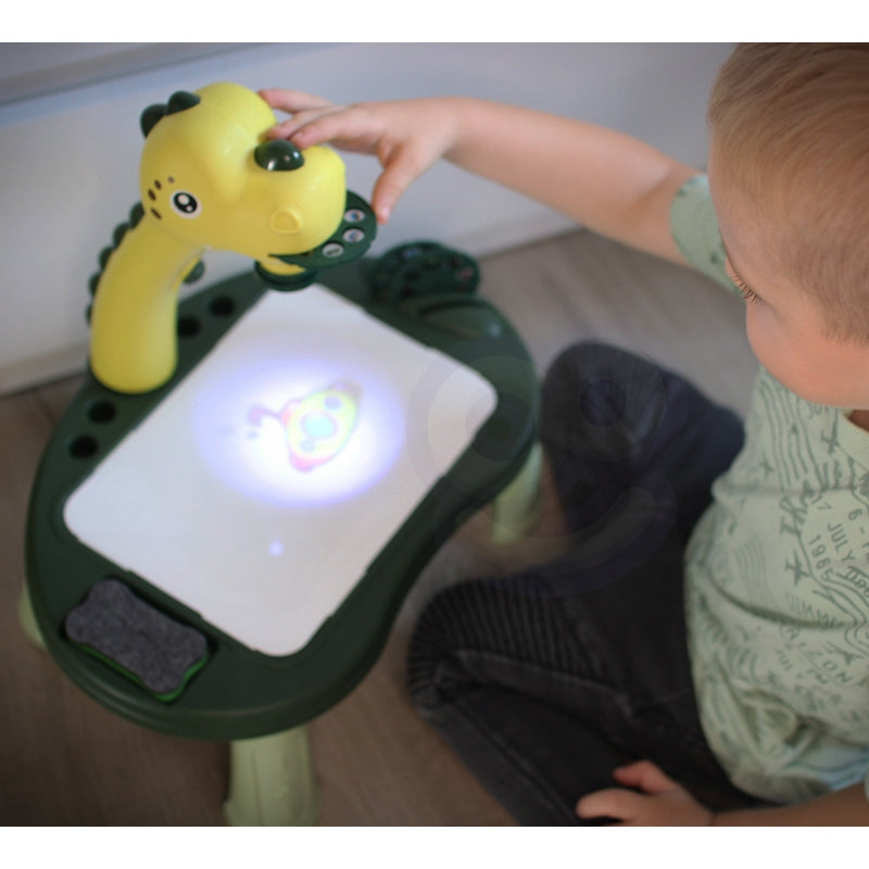 WOOPIE piešimo lenta su projektoriumi 24 raštai + 2 žaidimai