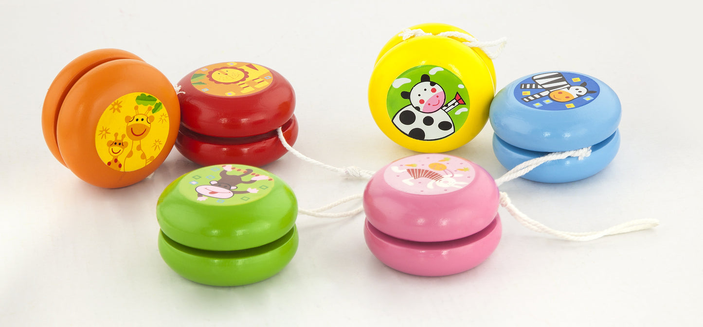 VIGA medinis Jojo su gyvūnų motyvais, skirtas motorikai lavinti – vaizdas 6