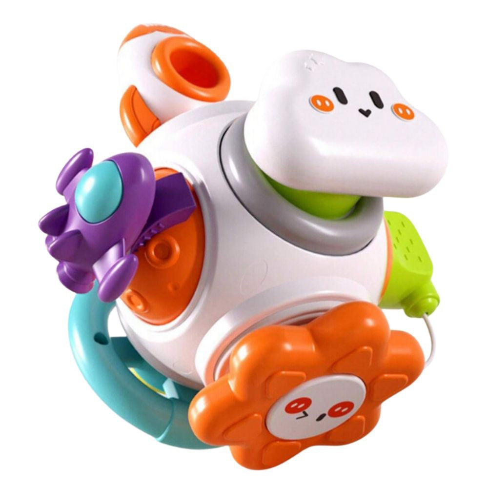 WOOPIE BABY Kosminė raketa kamuolys 6in1 Montessori 18m+